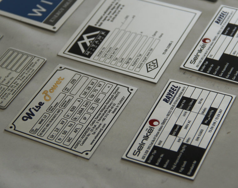 alüminyum etiket imalatı