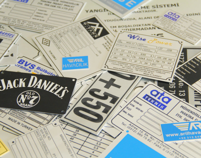 metal etiket imalatı