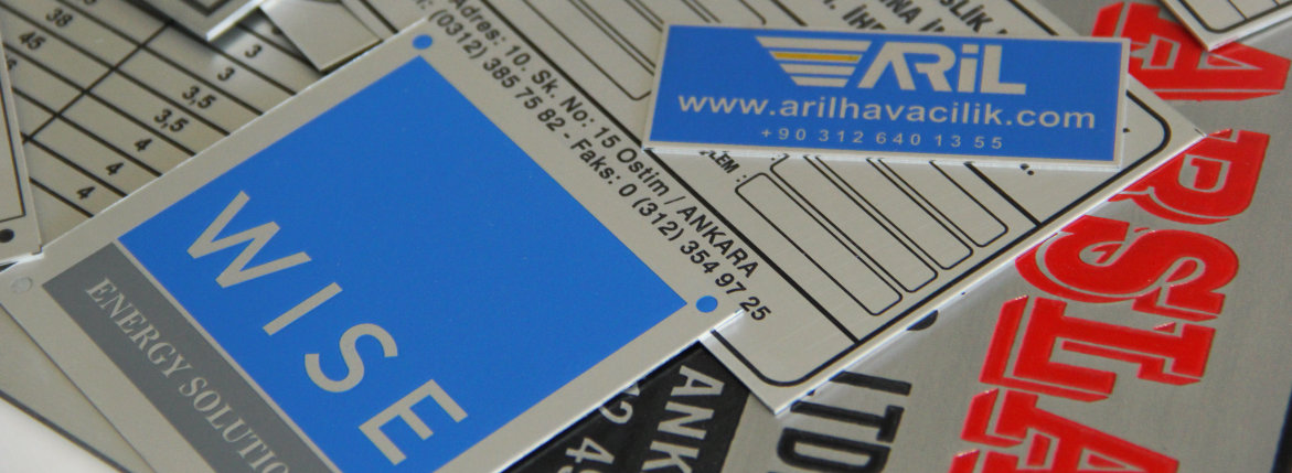 Alüminyum etiket ostim